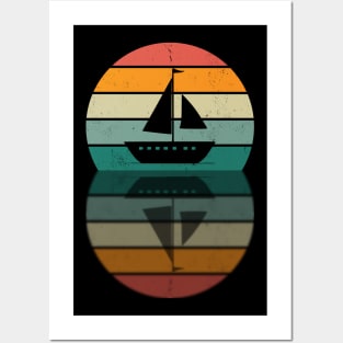 Retro Boat Posters and Art